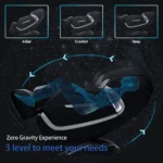 Zero Gravity Massage Chair, SL-Track, Full Body, Waist Heating, Foot Rollers, Airbags, Bluetooth Speaker, 6 Modes, 5 Techniques, 4D, 3 Intensity and Speed Optional, 2 LED Lights, 1 Remote Controller - Image 6