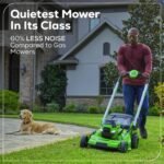 60V 21" Self Propelled Lawn Mower 8.0 Ah Battery & Rapid Charger - Image 2
