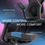 Lenovo - Legion Mesh Gaming Chair - Space Gray - Image 5
