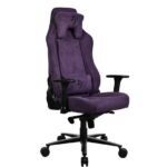 Arozzi - Vernazza Soft Fabric Gaming Chair - Purple - Image 5