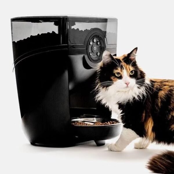 Smart Automatic Pet Feeder with App Control & Portion Scheduling
