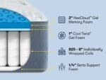 Serta Perfect Sleeper Tranquil Wave 11" Medium Hybrid Mattress - Image 2