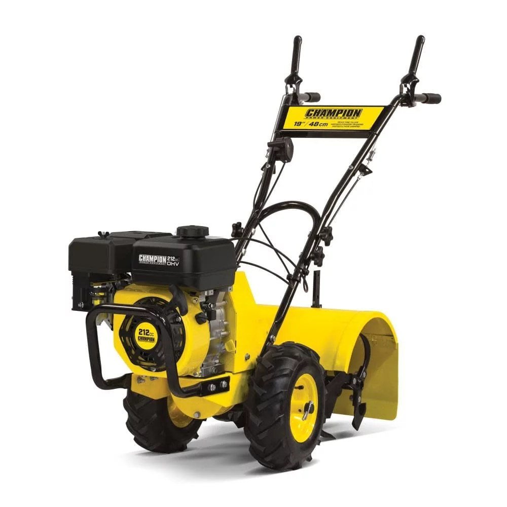 img-1115.jpg Champion Power Equipment 19-Inch Counter Rotating Rear Tine Tiller with Self-Propelled Agricultural Tires - Image 1