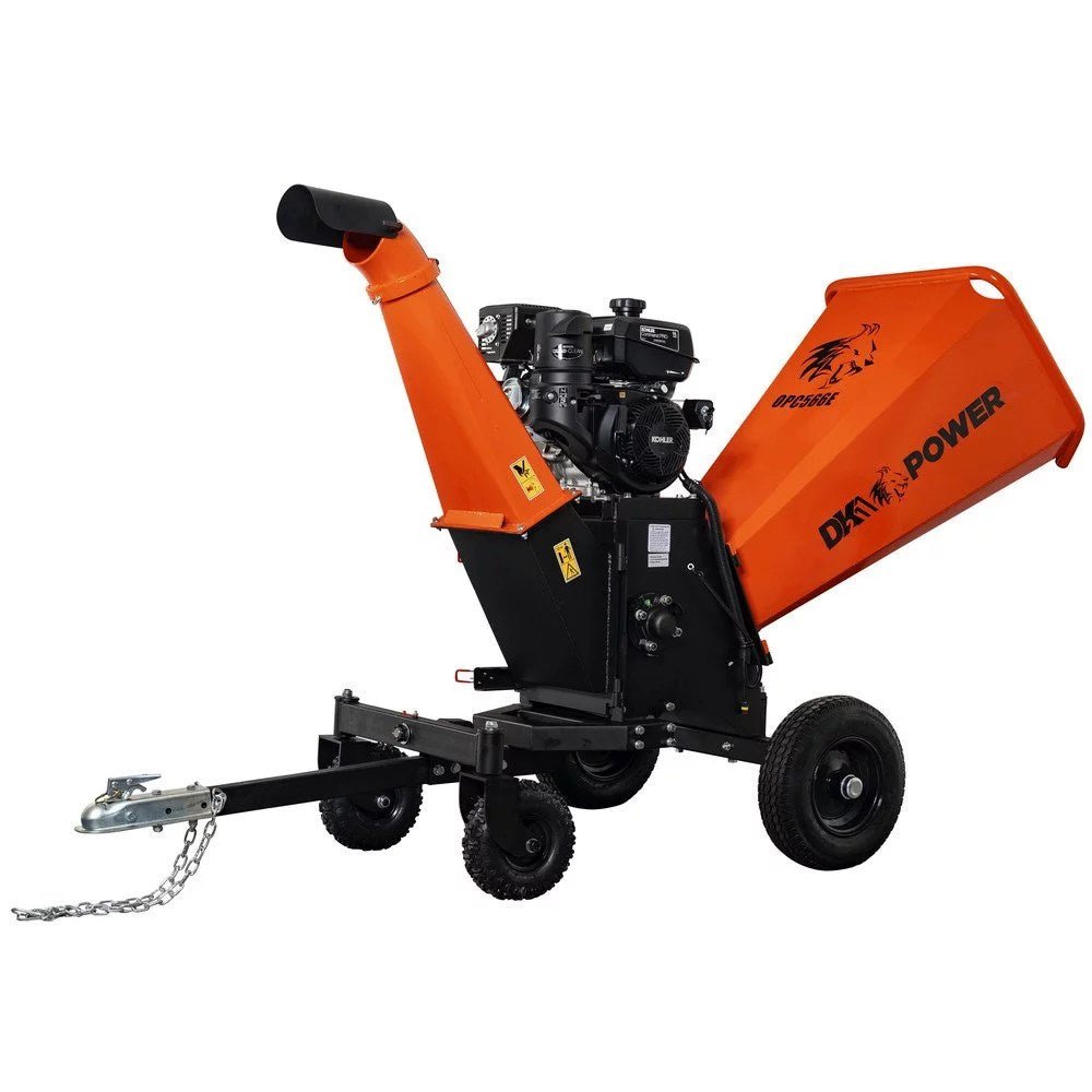 img-1231.jpg Detail K2 Opc566E 6 in – 14HP Kinetic Wood Chipper with Electric Start and Auto Blade Feed KOHLER CH440 Command PRO Commercial Gas Engine - Image 1