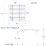 10 x 10 Pergola - Image 6