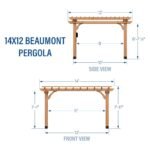 14X12 BEAUMONT PERGOLA - Image 7