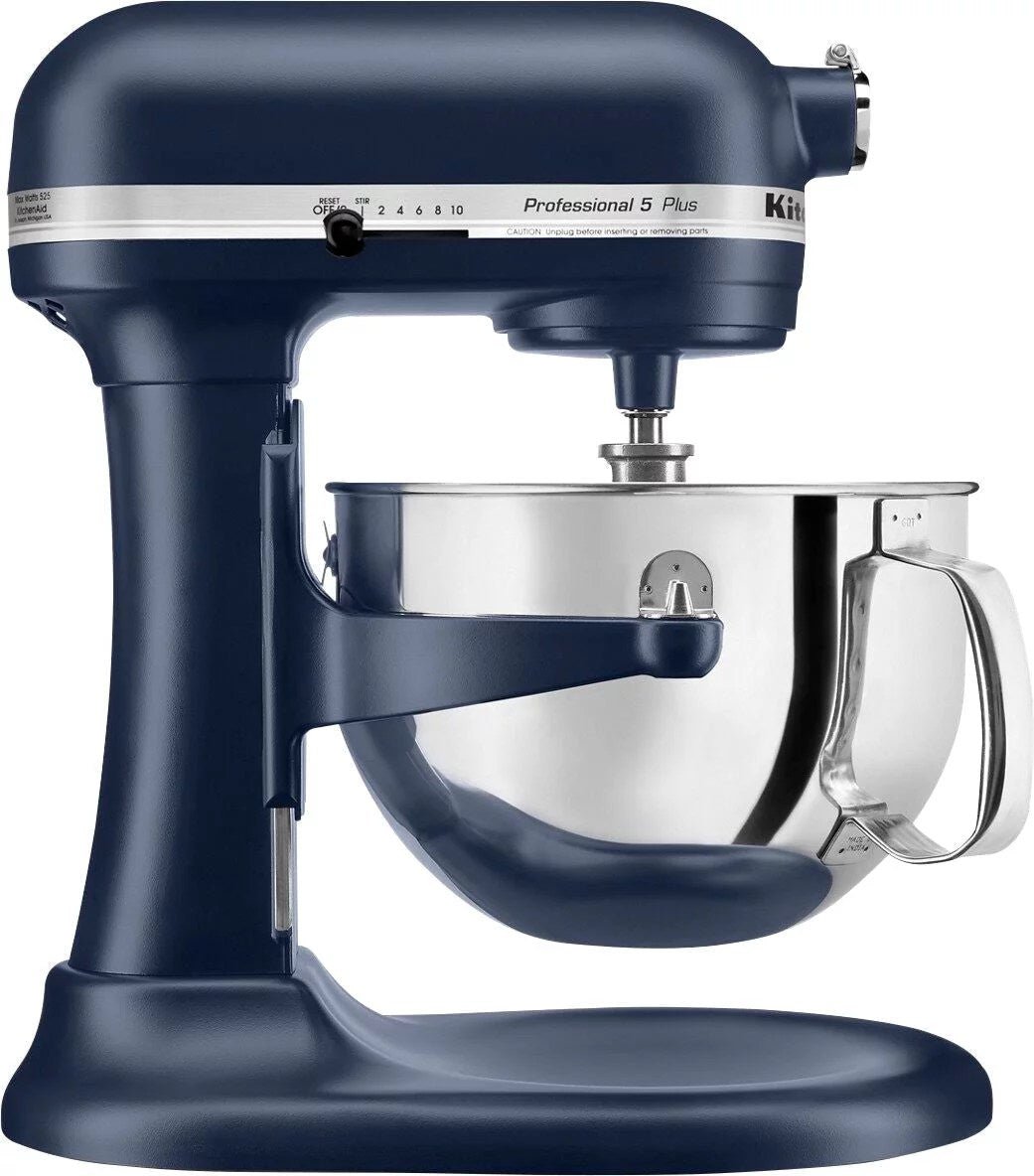 img-1951.jpg KitchenAid – Pro 5™ Plus 5 Quart Bowl-Lift Stand Mixer – Ink Blue - Image 1