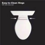 Kohler Highline Arc The Complete Solution 2-piece 1.28 GPF Single Flush Elongated Toilet in White - Image 3