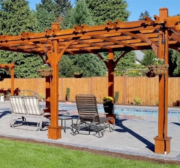 Outdoor Living Today Breeze 12 x 20 ft. Pergola