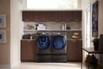 Samsung – 4.5 Cu. Ft. High Efficiency Stackable Front Load Washer with Steam and AddWash – Black stainless steel - Image 12