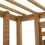SummerCove 10.5 ft. x 10 ft. Cedar Wood Pergola with Adjustable Hanging Planters - Image 7