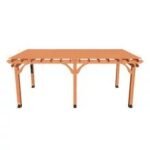 20x12 beaumont pergola – brown - Image 3