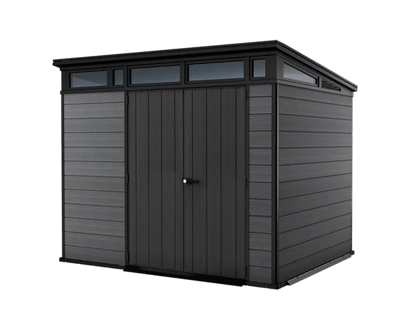 Keter Cortina 9×7 Storage Shed – Graphite