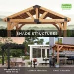 20x12 beaumont pergola – brown - Image 11