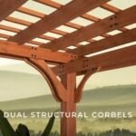 20x12 beaumont pergola – brown - Image 19