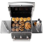 Weber 47510001 Spirit E-310 3-Burner Natural GAS Black Bundle with Generic Grill Cover Barbecue Drip Pans Set of 3 - Image 4
