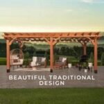 20x12 beaumont pergola – brown - Image 24