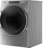 Whirlpool – 4.5 Cu. Ft. High Efficiency Stackable Front Load Washer with Steam and Load & Go XL Dispenser – Chrome shadow - Image 2