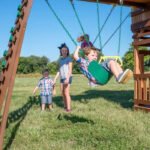 Woodridge Elite All Cedar Wooden Swing Set - Image 8