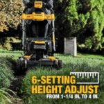 21.5 in. 20-V Li-Ion Cordless Battery Walk Behind Self Propelled Mower w/Hedge,Bare Trimmer,Blower,Cleaner,Pole/Hand Saw - Image 6