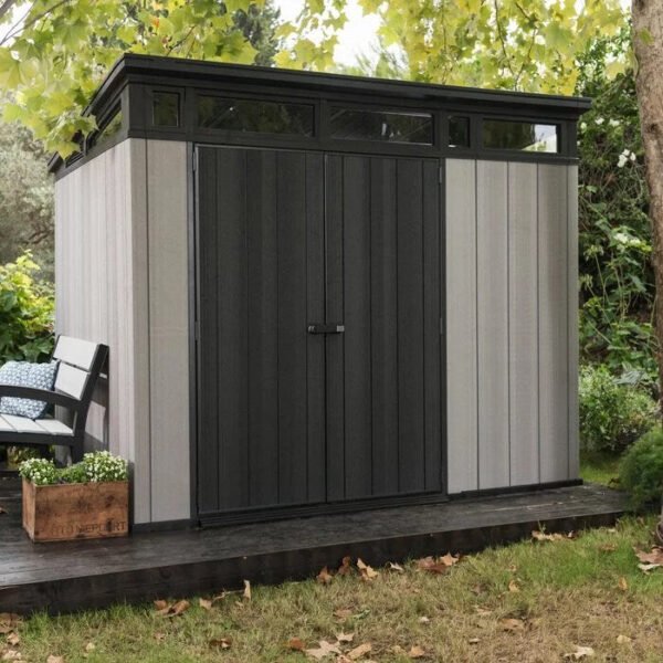 Artisan 9 ft. W x 7.5 ft. D Plastic Storage Shed