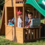 Outdoor Living Bristol Point Cedar Swing Set/Playset(Assembled) - Image 3