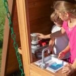 Outdoor Living Bristol Point Cedar Swing Set/Playset(Assembled) - Image 6
