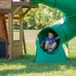 Outdoor Living Bristol Point Cedar Swing Set/Playset(Assembled) - Image 9
