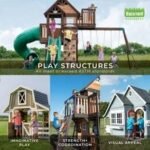 Outdoor Living Bristol Point Cedar Swing Set/Playset(Assembled) - Image 11