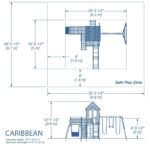 Outdoor Living Caribbean Cedar Swing Set - Image 9