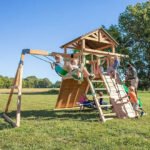Outdoor Living Endeavor Cedar Swing Set - Image 2