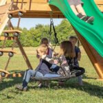Outdoor Living Endeavor Cedar Swing Set - Image 3