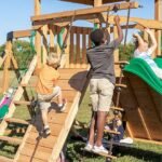 Outdoor Living Endeavor Cedar Swing Set - Image 4