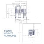 Outdoor Living scenic Heights Cedar Playhouse - Image 5