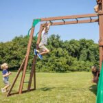 Outdoor Living Skyfort II Cedar Swing Set/PlaySet - Image 5