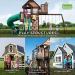 Outdoor Living Skyfort II Cedar Swing Set/PlaySet - Image 6