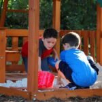 Outdoor Living Skyfort II Swing Set - Image 5