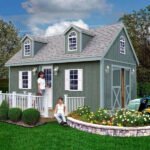 Best barns 12-ft x 20-ft Arlington with Floor Gable Engineered Storage Shed Installation Included - Image 7