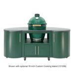 Big Green Egg 18.25 in. Large Charcoal Kamado Grill and Smoker Green - Image 14