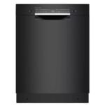 Bosch 300 Series 24″ Black Built in Dishwasher