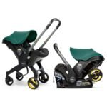 Integrated-Wheel Car Seat & Stroller Hybrid with LATCH Base - Image 9