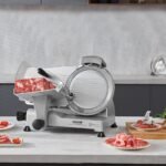 Meat Slicer, 340W Electric Deli Food Slicer with 10" SUS420 Stainless Steel