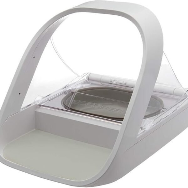 Sure Petcare -SureFlap – SureFeed – Microchip Pet Feeder – Selective-Automatic Pet Feeder Makes Meal Times Stress-Free, Suitable for Both Wet and Dry Food – MPF001