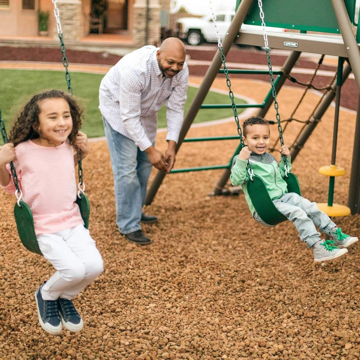 91yf7yqogTL._AC_SL1500_-1.webp Lifetime Big Stuff Swing Set - Image 1