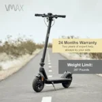 Electric Scooter – VX2 PRO Swiss Engineered Electric Scooters for Adults – 1300W Peak Power 22, 28, 37-Mile Ranges, IPX6 Water Resistant Fast Electrics Scooter – 24 Months Supports