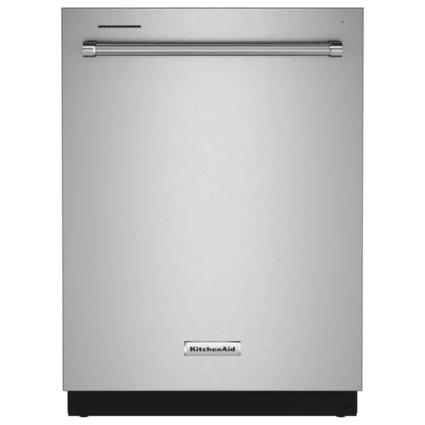 KitchenAid 24″ Fully-Integrated Built-In Dishwashers with 30 Total Wash Jets in PrintShield Stainless Steels
