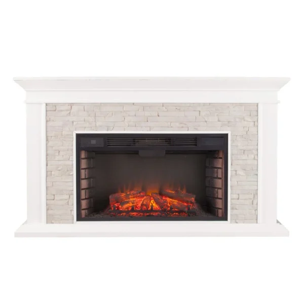 Ceonna Electric Fireplace Winstons Porter Finish