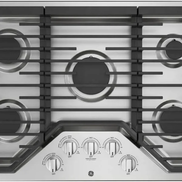 GE 30-Inch Built-In Gas Cooktops JGP5030SLSS