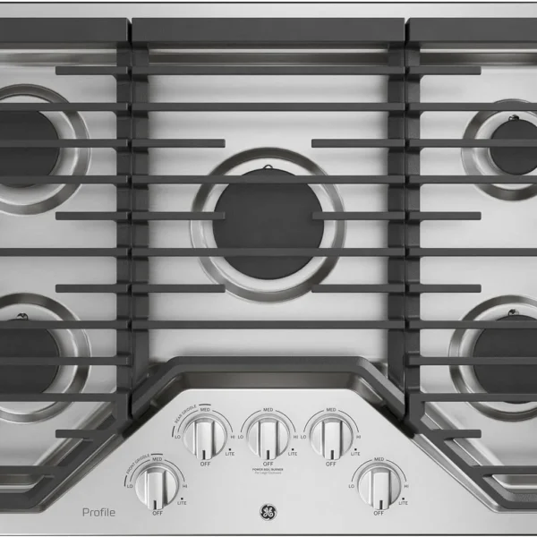 GE Profile PGP7030SLSS 30″ Built-in Gas Cooktops